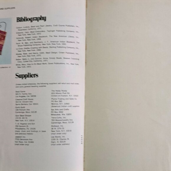Step By Step Bead Craft 1974 Paperback Golden Press by Judith Glassman - Picture 13 of 14